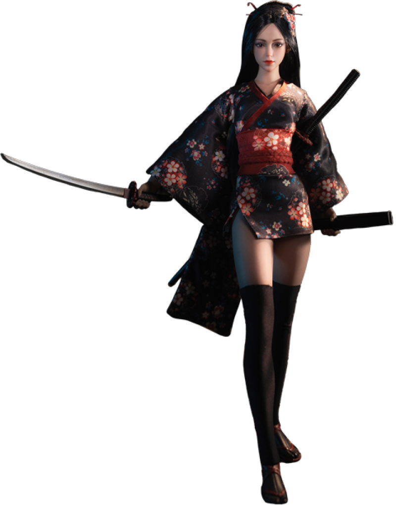 Doomsday Sisters Mio (Black) Sixth Scale Figure by TBLeague