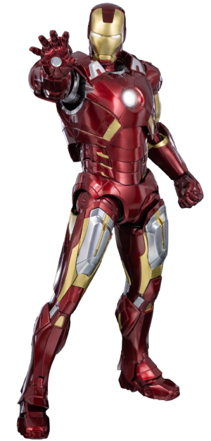 DLX Iron Man Mark 7 Collectible Figure