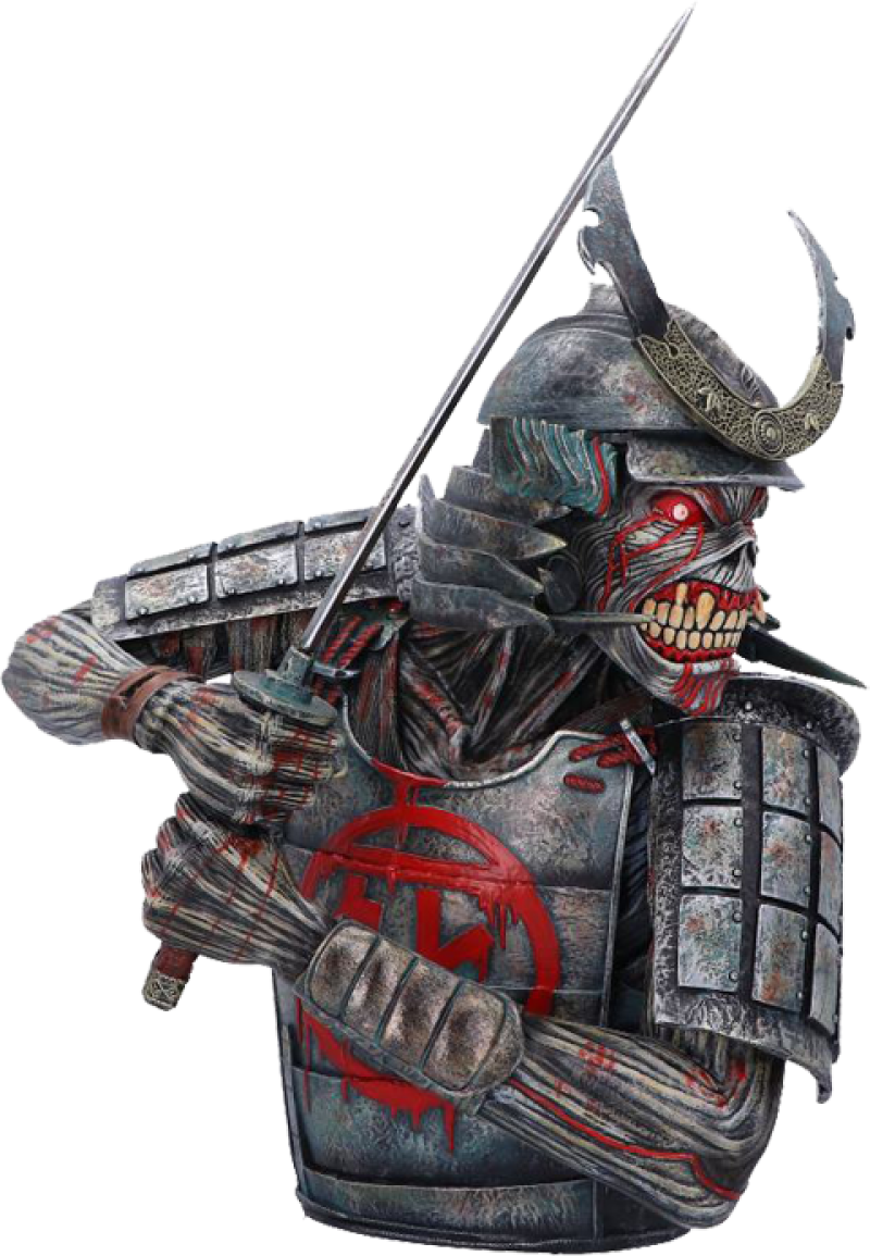 Iron Maiden Senjutsu Bust Box Office Supplies by Nemesis Now