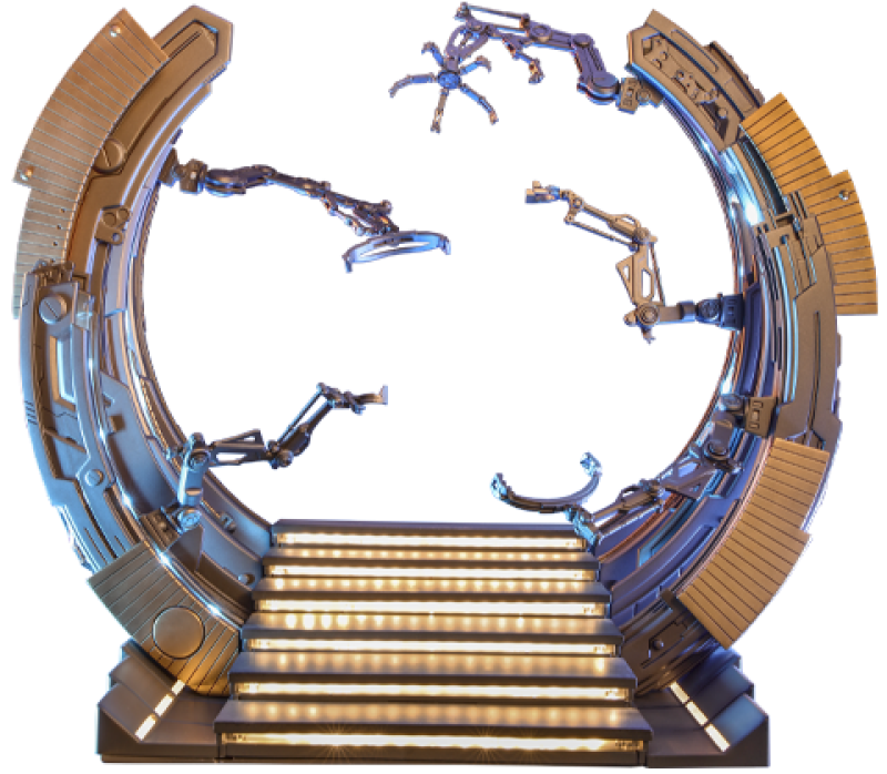 Suit-Up Gantry Sixth Scale Figure Accessory by Hot Toys