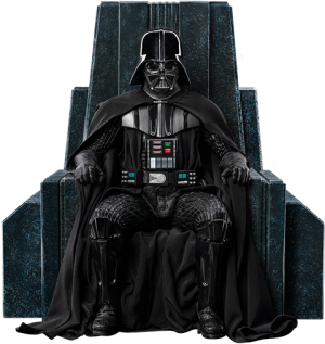 Darth Vader on Throne Statue