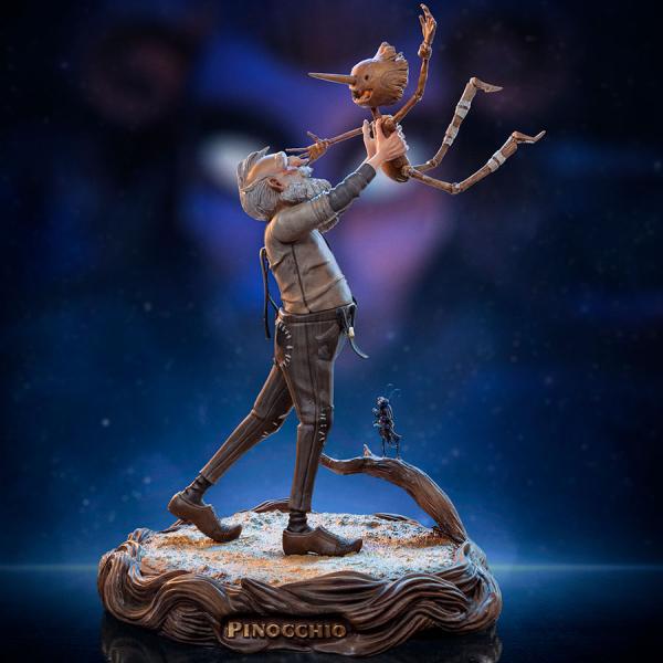 Geppetto & Pinocchio 1:10 Scale Statue