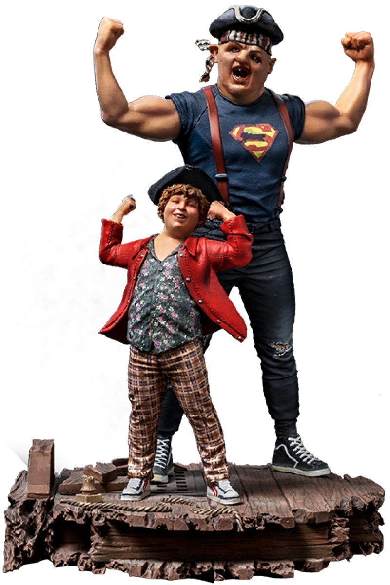 Sloth and Chunk Statues by Iron Studios