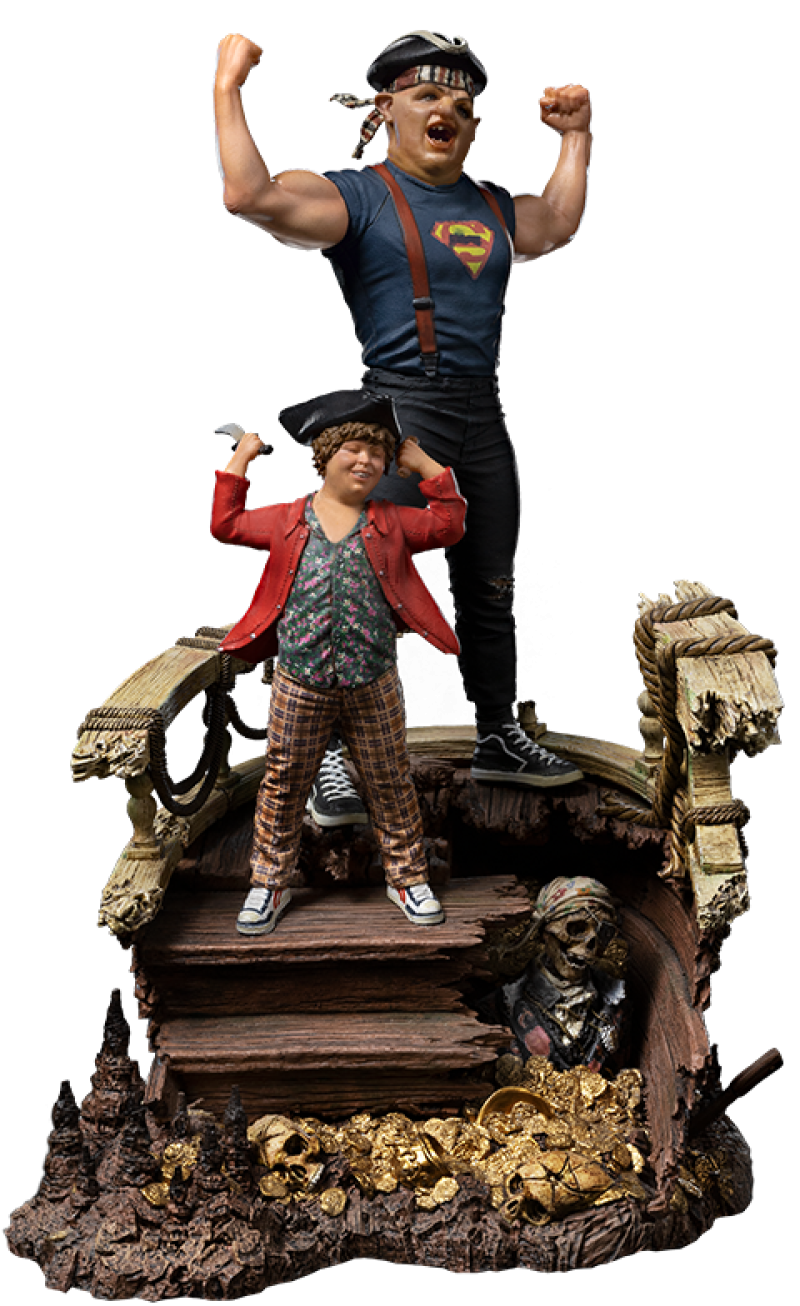 Sloth and Chunk Deluxe Statues by Iron Studios