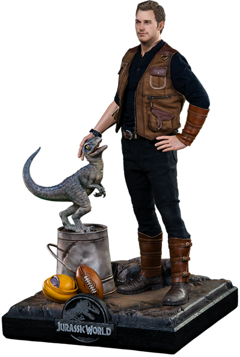 Owen and Baby Blue Quarter Scale Statue by Infinity Studio
