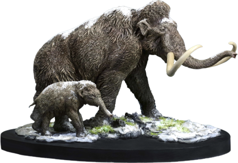 Woolly Mammoth 2.0 (Winter Version) Statues by Star Ace Toys Ltd.