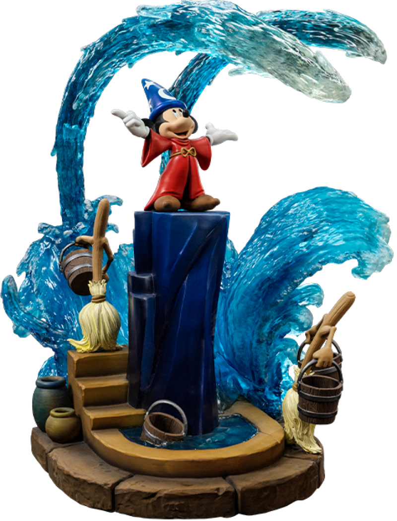 Mickey Deluxe 1:10 Scale Statue by Iron Studios
