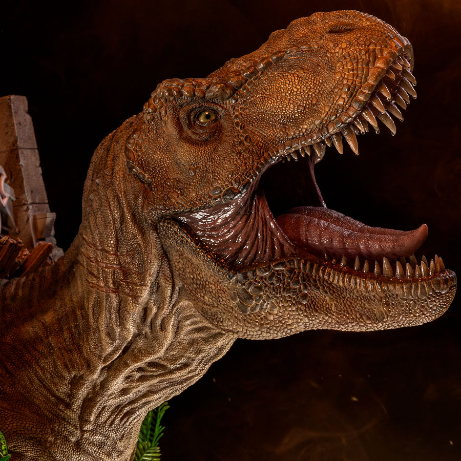 T-Rex Bust Jurassic World Dominion - Queen Studios (Official)