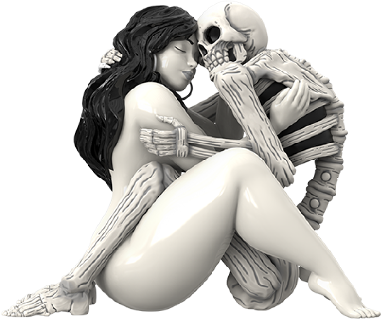 Keep Me Close Statues by Mighty Jaxx