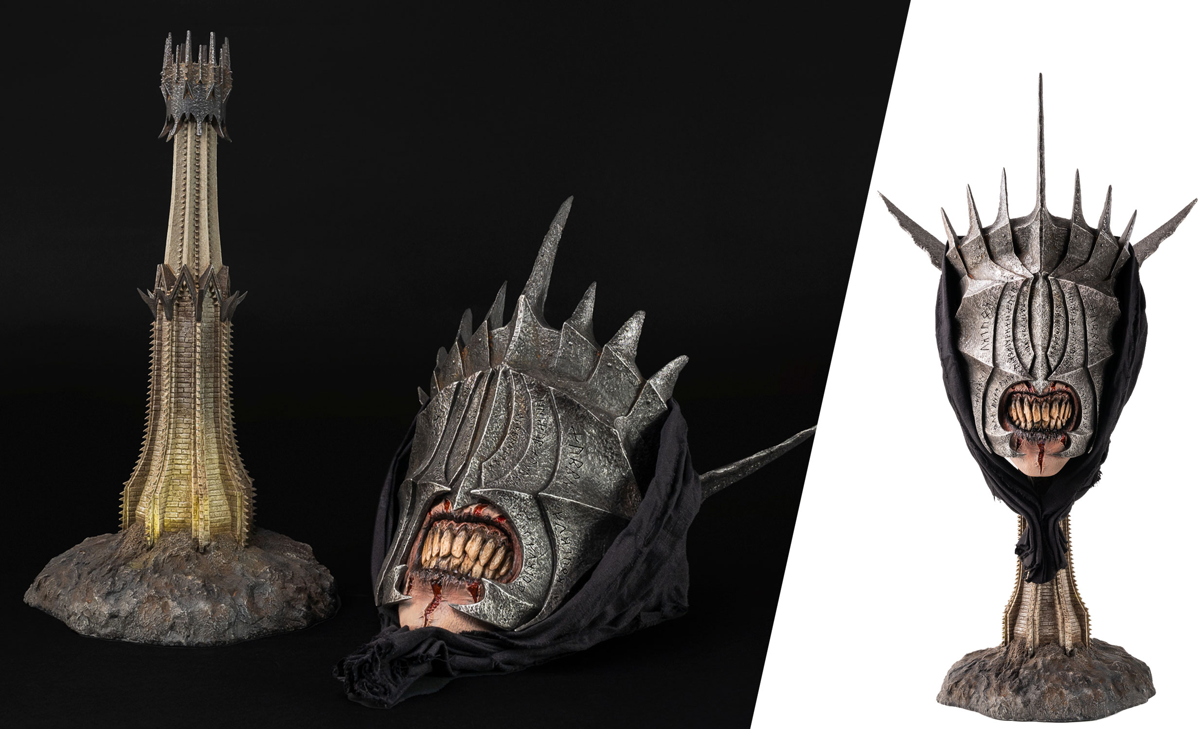 Mouth of Sauron Art Mask Life-Size Bust by PureArts