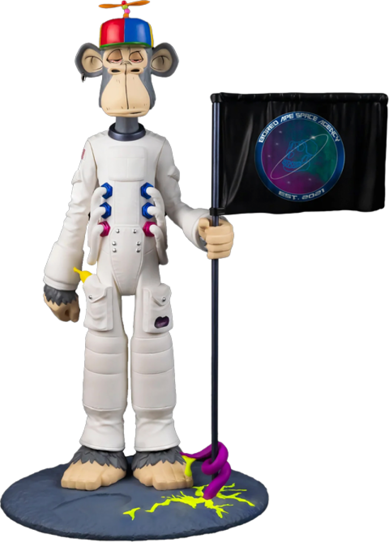 Bored Space Ape #1356 Statues by PureArts