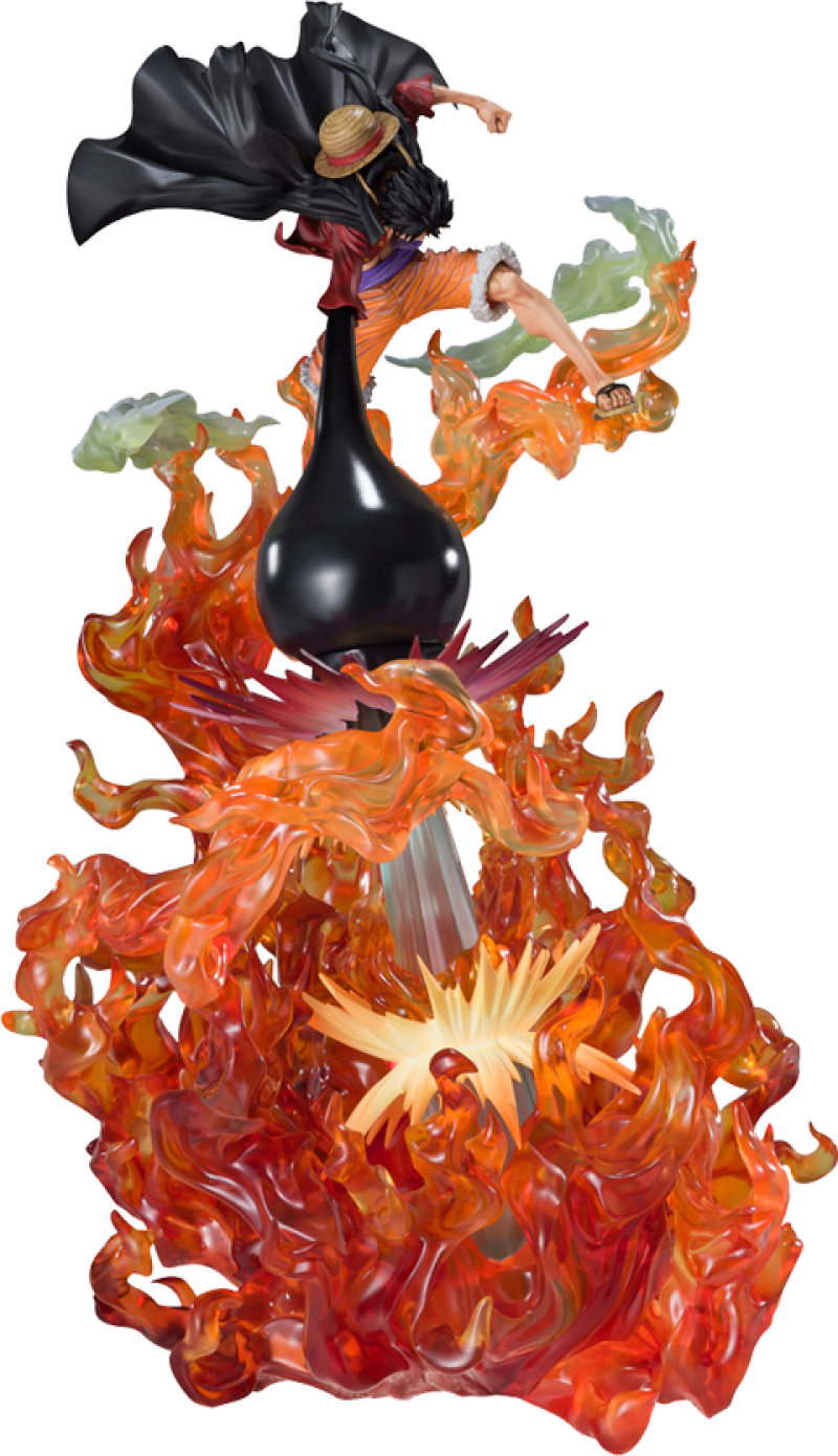 Monkey D. Luffy (Red Roc) Statues by Tamashii Nations