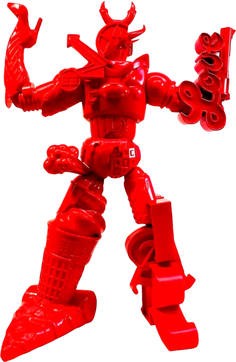 Vice Lord - Red Resin Collectible by 3D Retro
