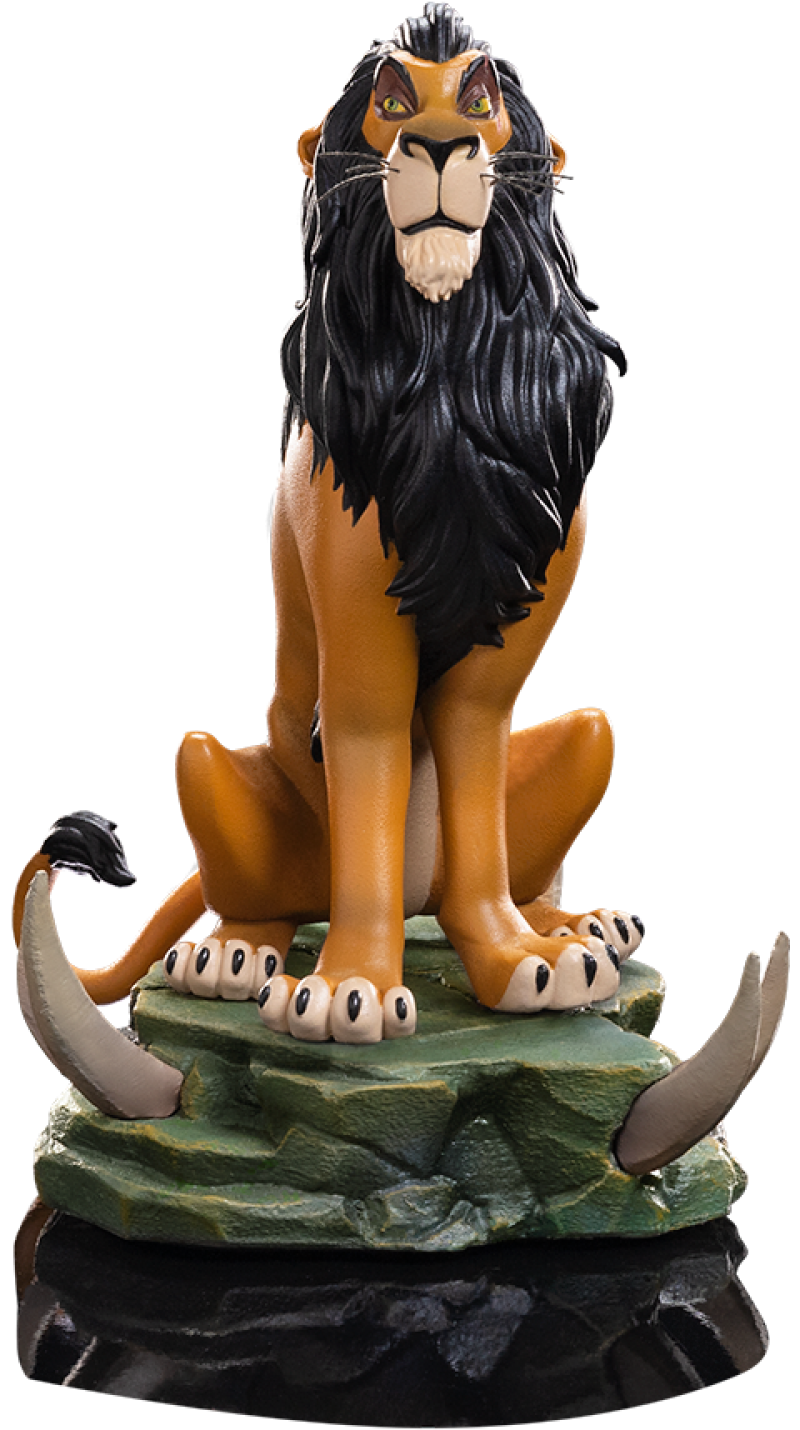 Scar 1:10 Scale Statue by Iron Studios