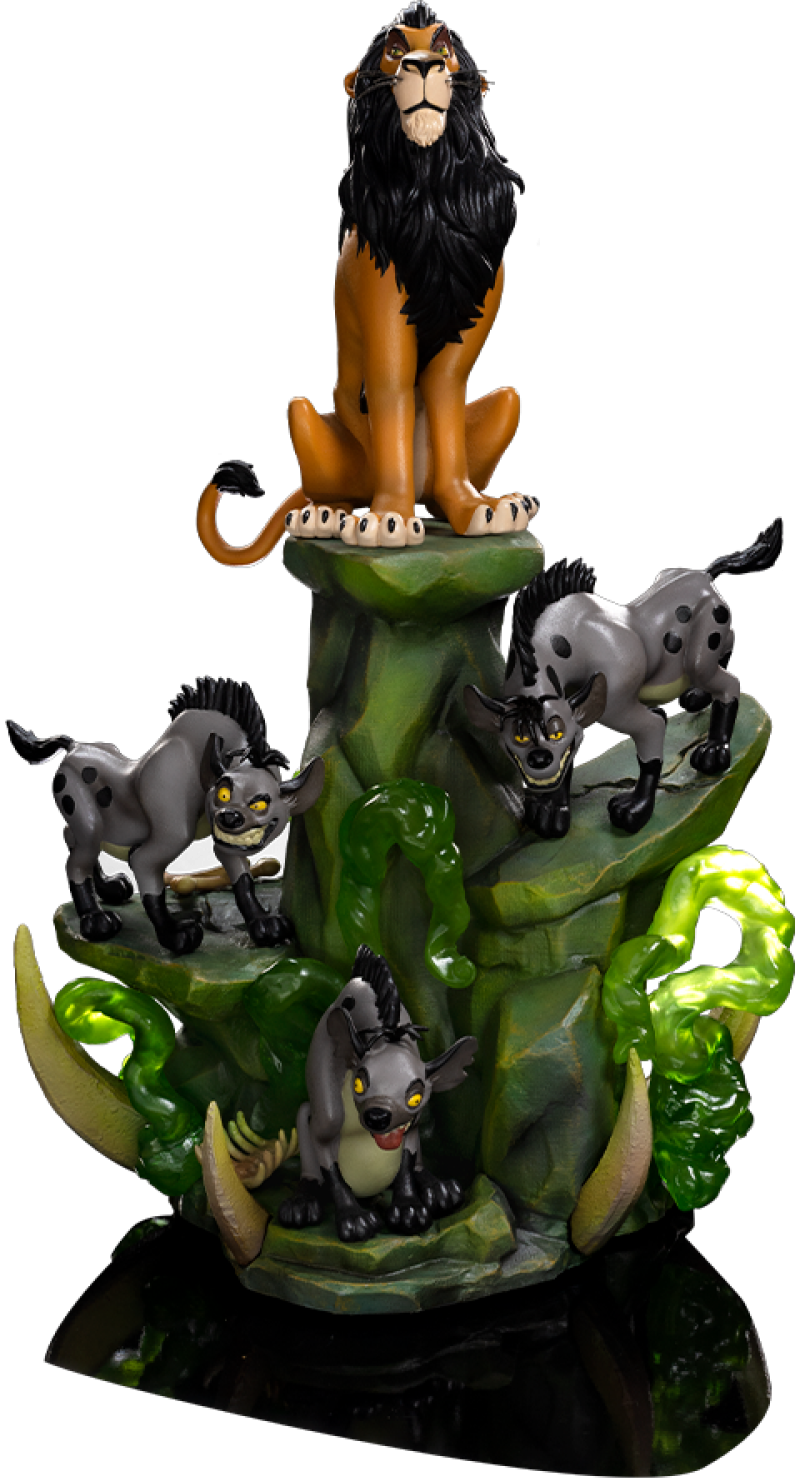 Scar Deluxe 1:10 Scale Statue by Iron Studios