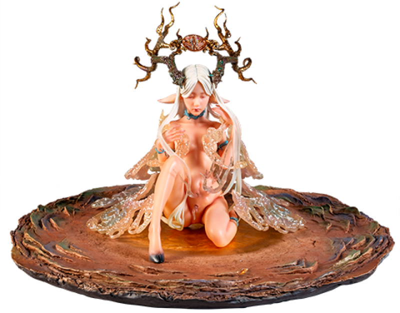 The Deer Lady Version 1 Statues by Manas SUM