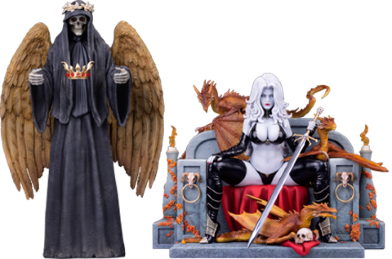 Lady Death (Platinum Exclusive) Quarter Scale Statue by PCS
