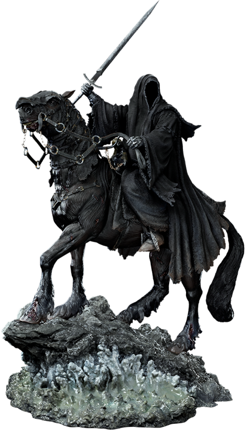 Nazgul on Horse Deluxe 1:10 Scale Statue by Iron Studios