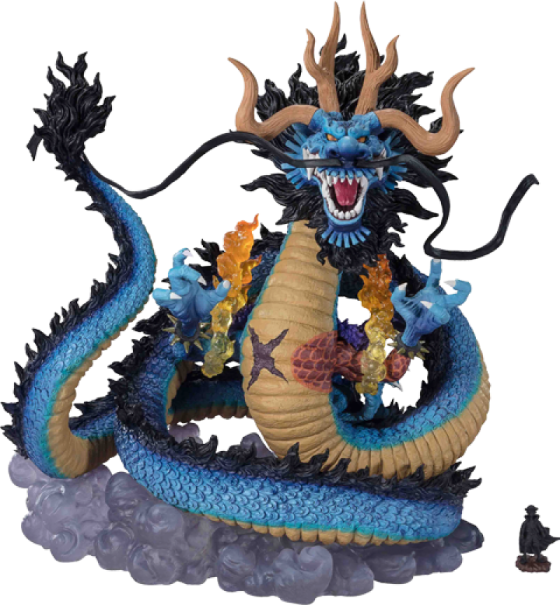 (EXTRA BATTLE) KAIDO King of the Beasts -TWIN DRAGONS- Collectible Figure by Tamashii Nations