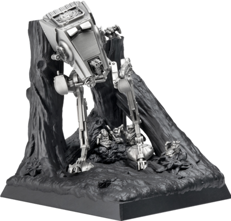 Endor AT-ST Diorama Diorama by Royal Selangor