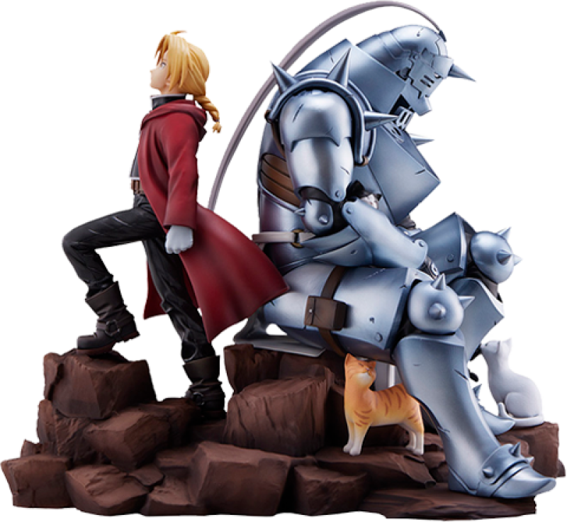 Edward Elric & Alphonse Elric (Brothers) Statues by Proof