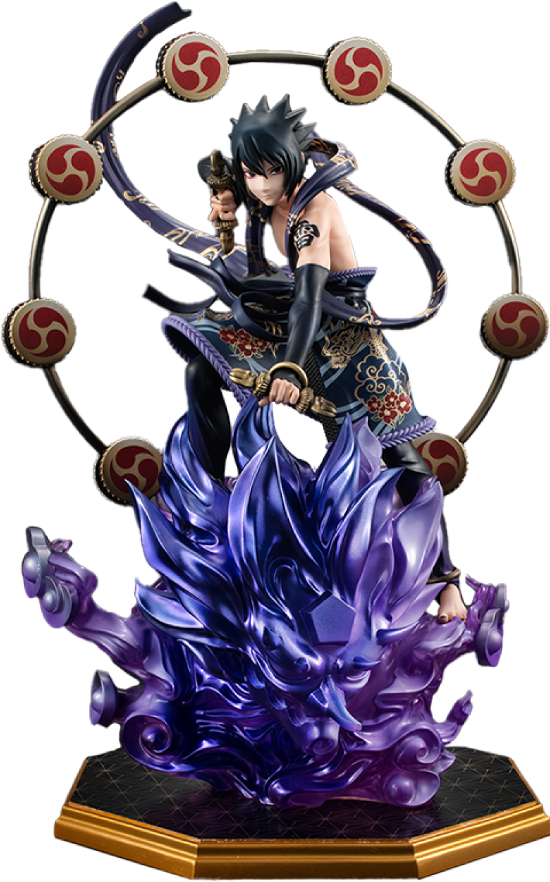 Sasuke Uchiha - Thunder God Statues by MegaHouse