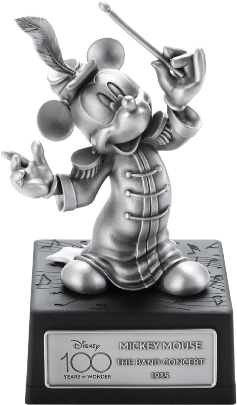 Mickey Mouse 1935 Figurine Pewter Collectible by Royal Selangor