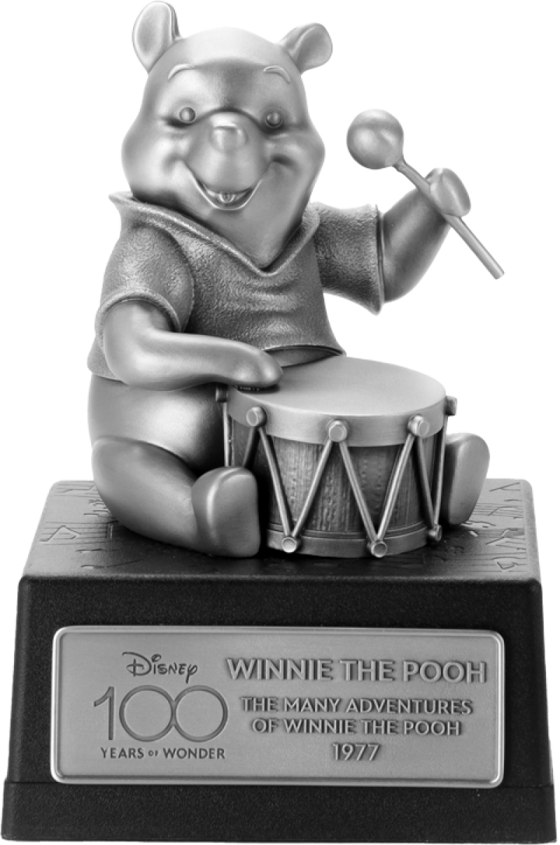 Winnie the Pooh 1977 Figurine Pewter Collectible by Royal Selangor