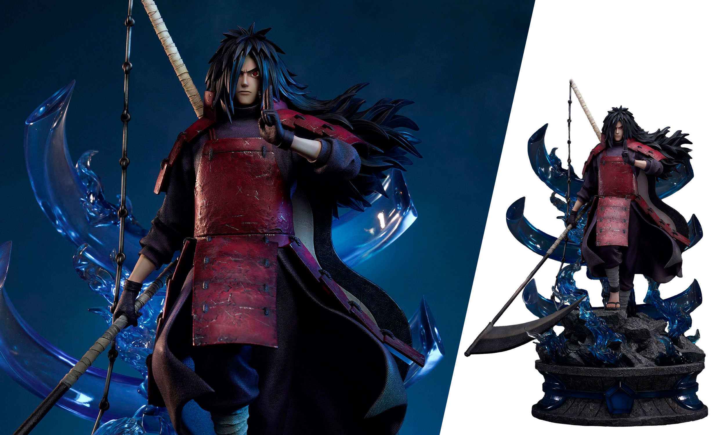 Naruto Shippuden Master Museum Statue 1/4 Uchiha Madara 70 cm HEX  Collectibles