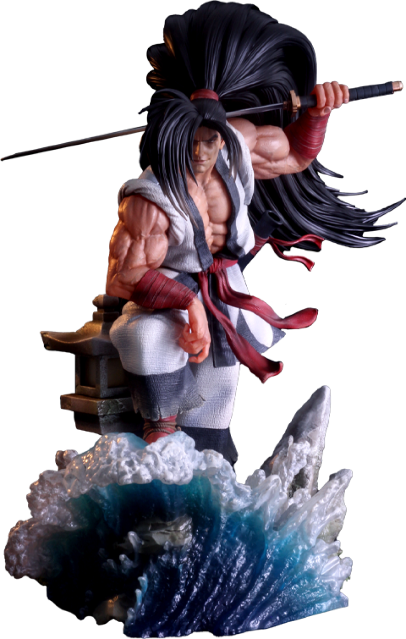 Haohmaru Statues by Kinetiquettes
