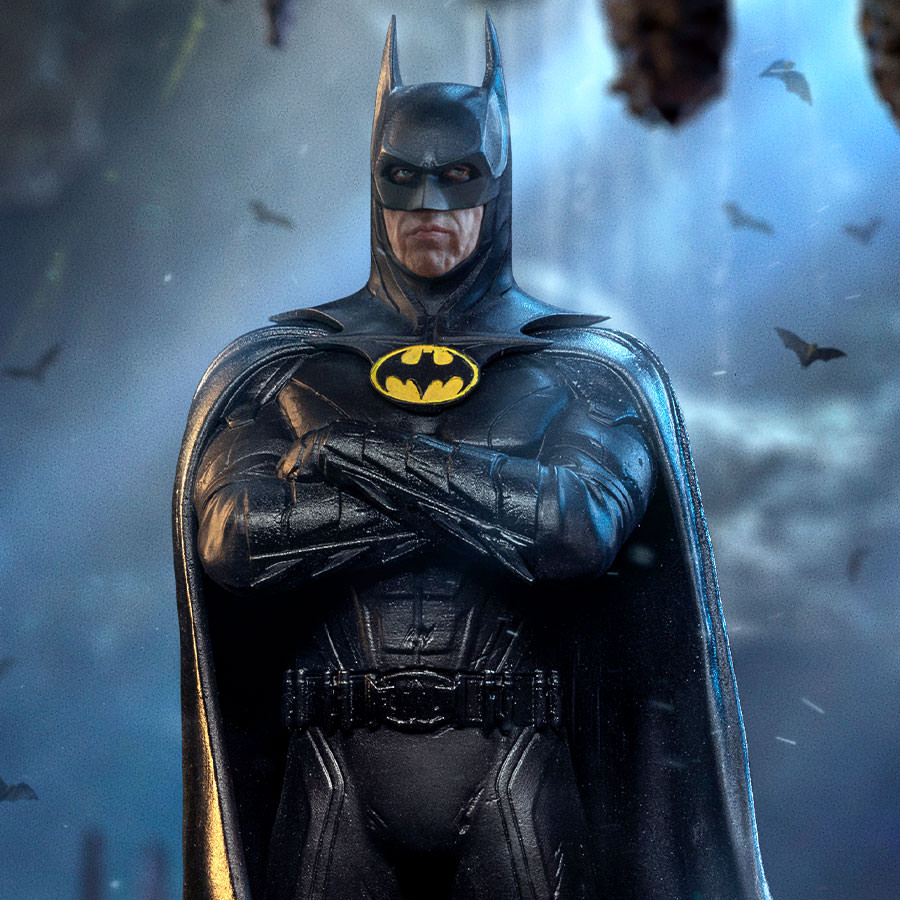 アイアンスタジオ　バットマン　1/10スケール　デラックスバージョン Batman Deluxe 1:10 Scale Statue by Iron Studios | Sideshow