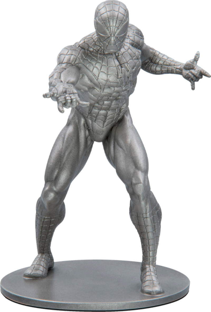 Spider-Man Silver Miniature Silver Collectible by Agoro