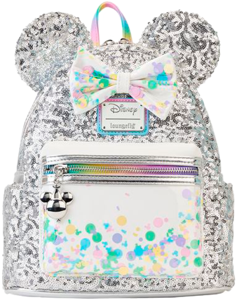 Mickey and Friends Birthday Celebration Mini Backpack Backpack by Loungefly