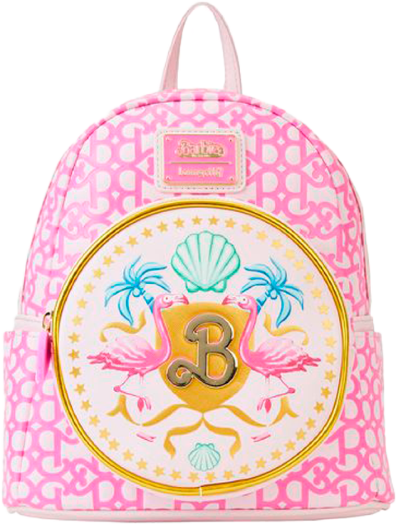 Barbie Movie Logo Mini Backpack Backpack by Loungefly