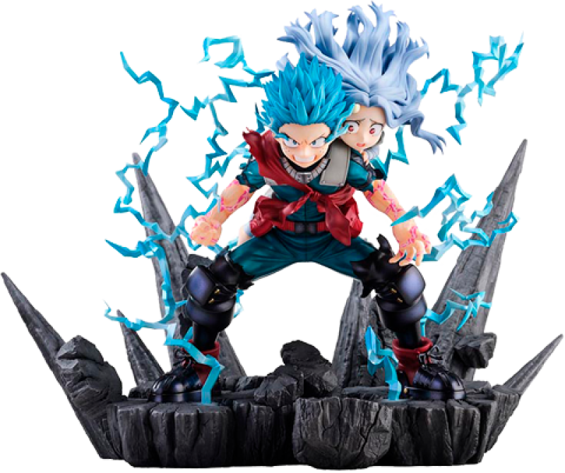 Izuku Midoriya & Eri Statues by Takara Tomy