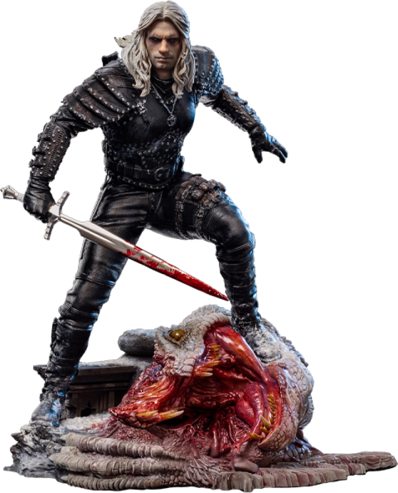 Geralt of Rivia 1:10 Scale Statue by Iron Studios