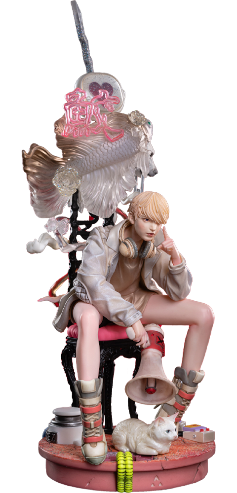 Girl Boss Statues by Manas SUM