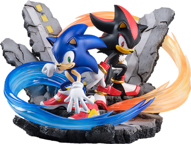Sonic Adventure 2 Statues by SEGA