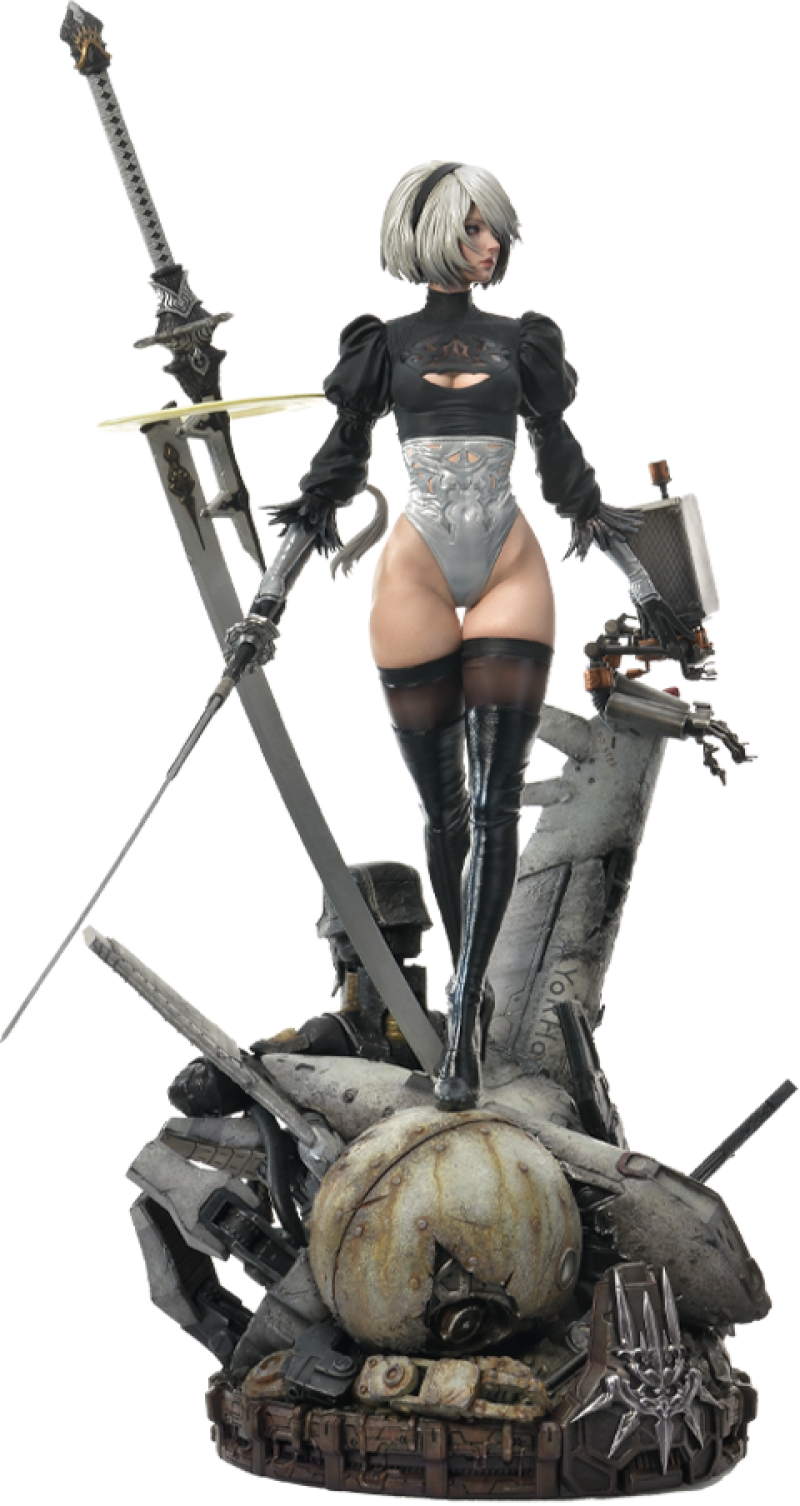 2B - YoRHa No. 2 Type B (Deluxe Ver.) 1:3 Scale Statue by Square Enix