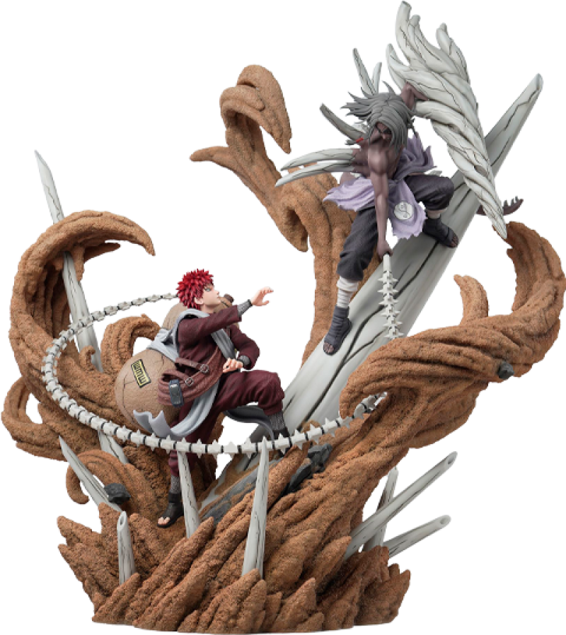 Gaara vs Kimimaro Statues by HEX Collectibles