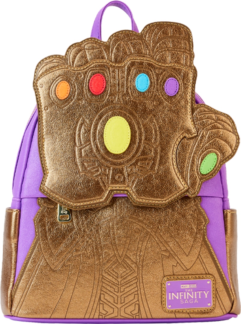 Shine Thanos Gauntlet Mini Backpack Backpack by Loungefly
