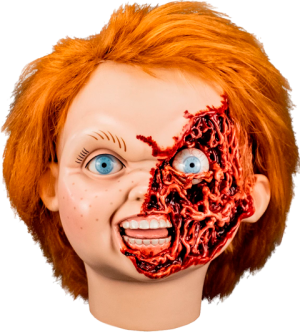 Child's Play Ultimate Chucky Pizza Face Head Pizza Face Head Accessories 