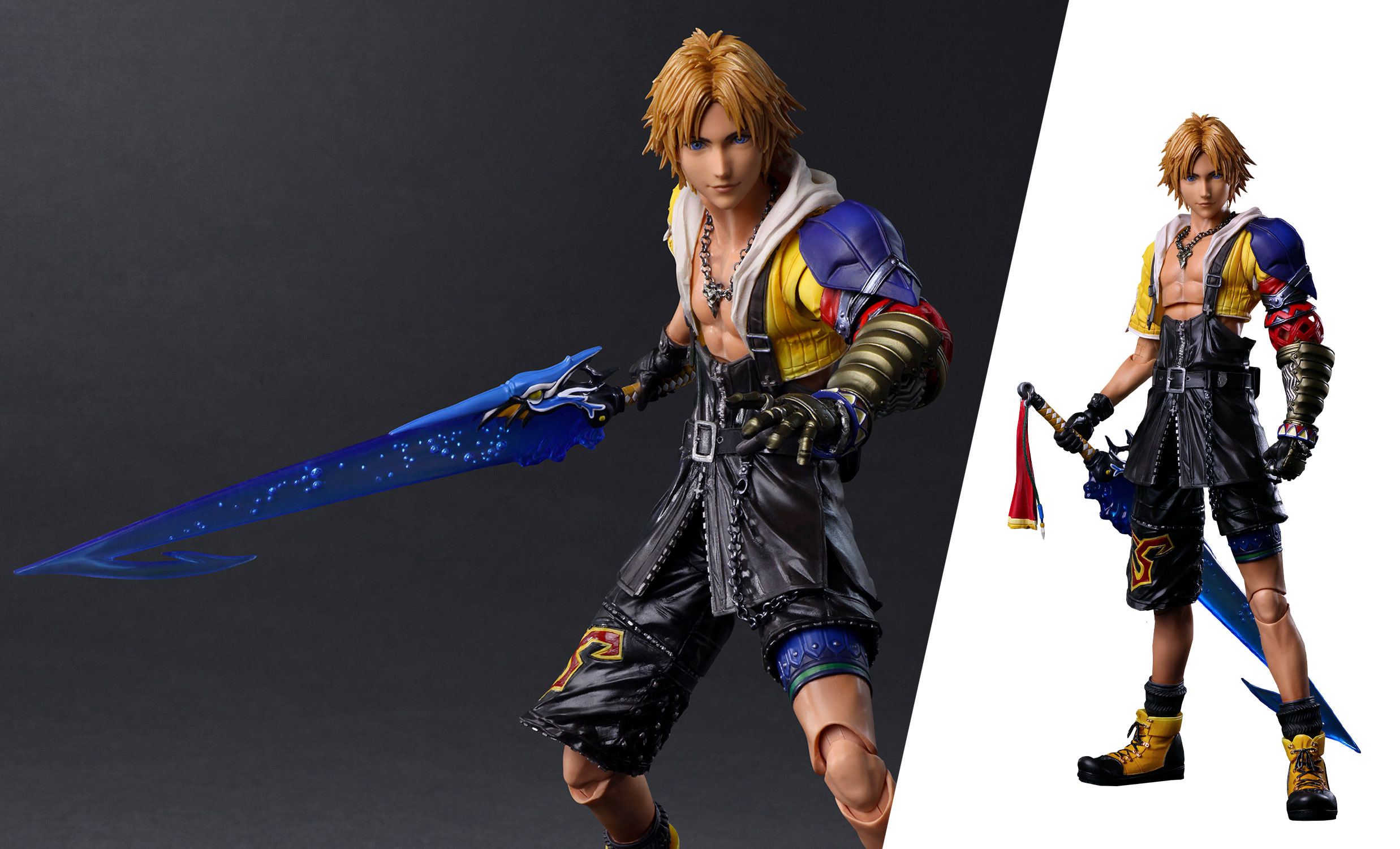 Final Fantasy X Tidus Play Arts Kai Action Figure