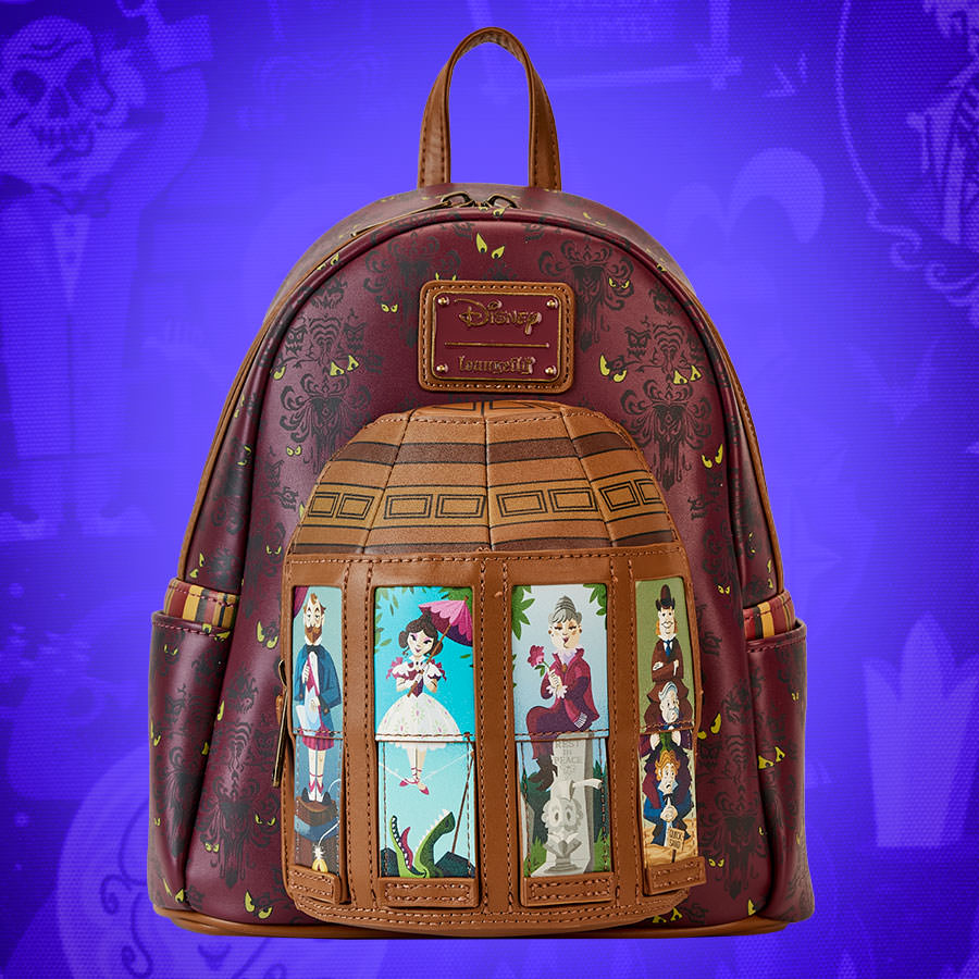 Loungefly Disney Haunted Mansion Moving Portraits Mini Backpack