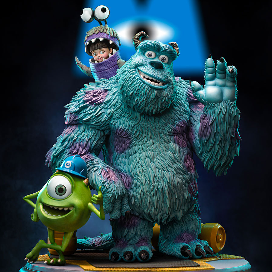 Monsters, Inc. 1:10 Scale Statue by Iron Studios