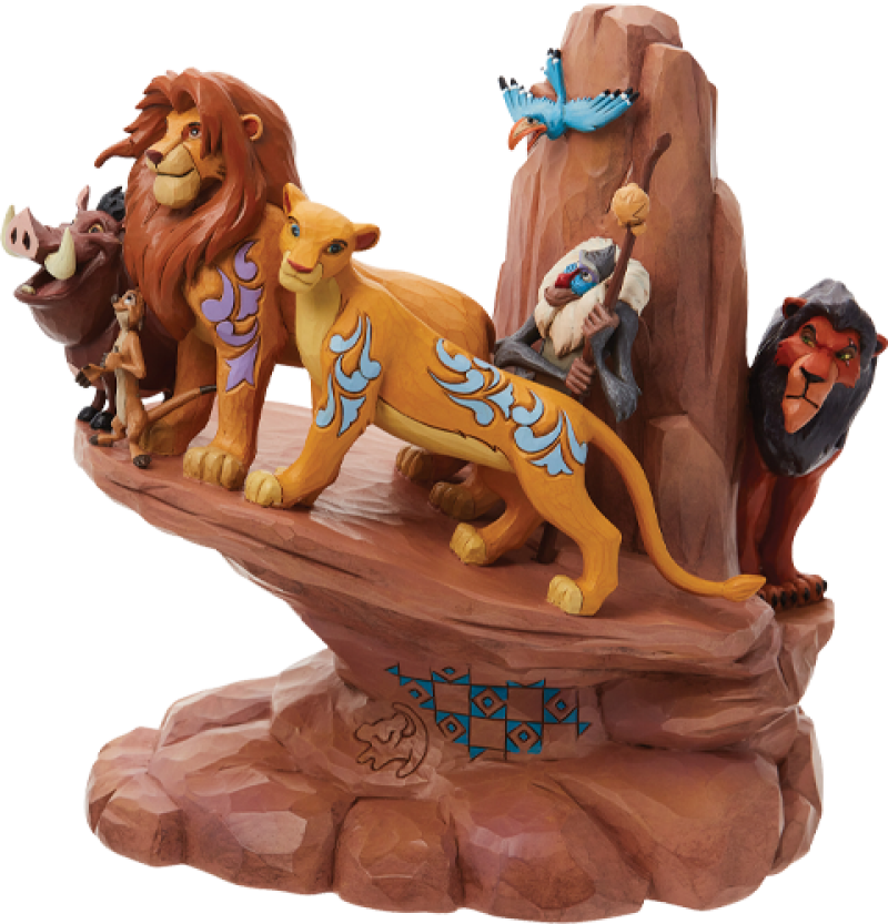 Lion King Carved in Stone Figurine by Enesco, LLC