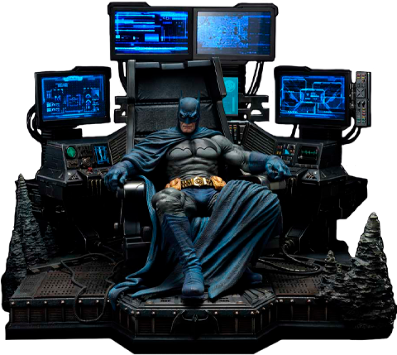 Batman Tactical Throne (Deluxe Version) Quarter Scale Statue by Prime 1 Studio