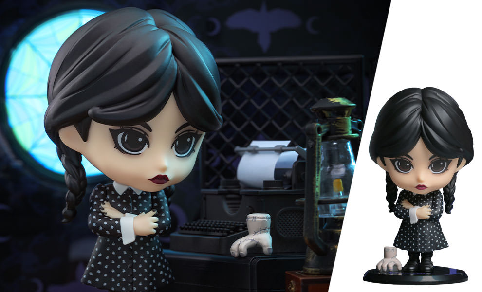 Figurine Wednesday Addams, Cosbaby (S) - Wednesday - Hot Toys