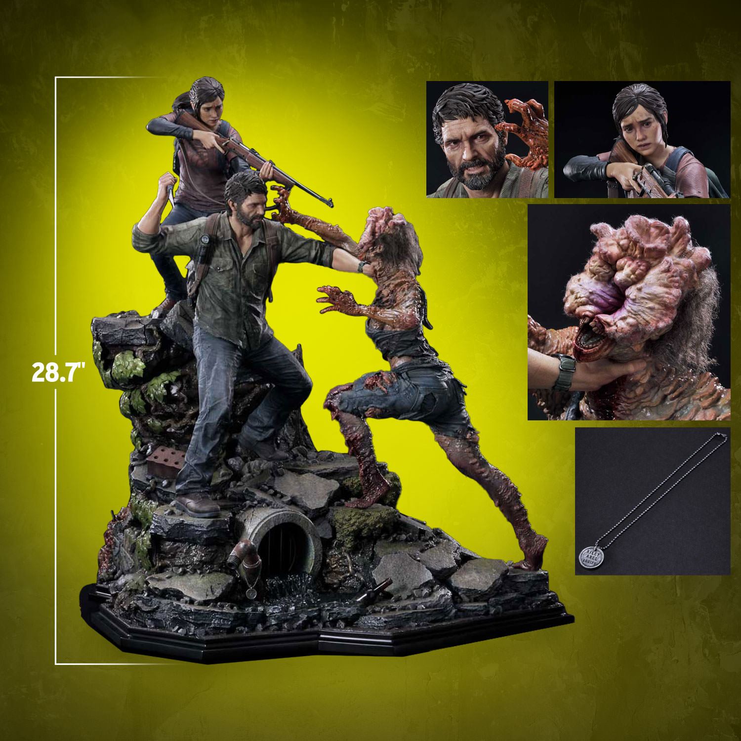 THE LAST OF US : JOEL & ELLIE 1.4 scale statue Joel-ellie_the-last-of-us_scale_651717fdd7a46