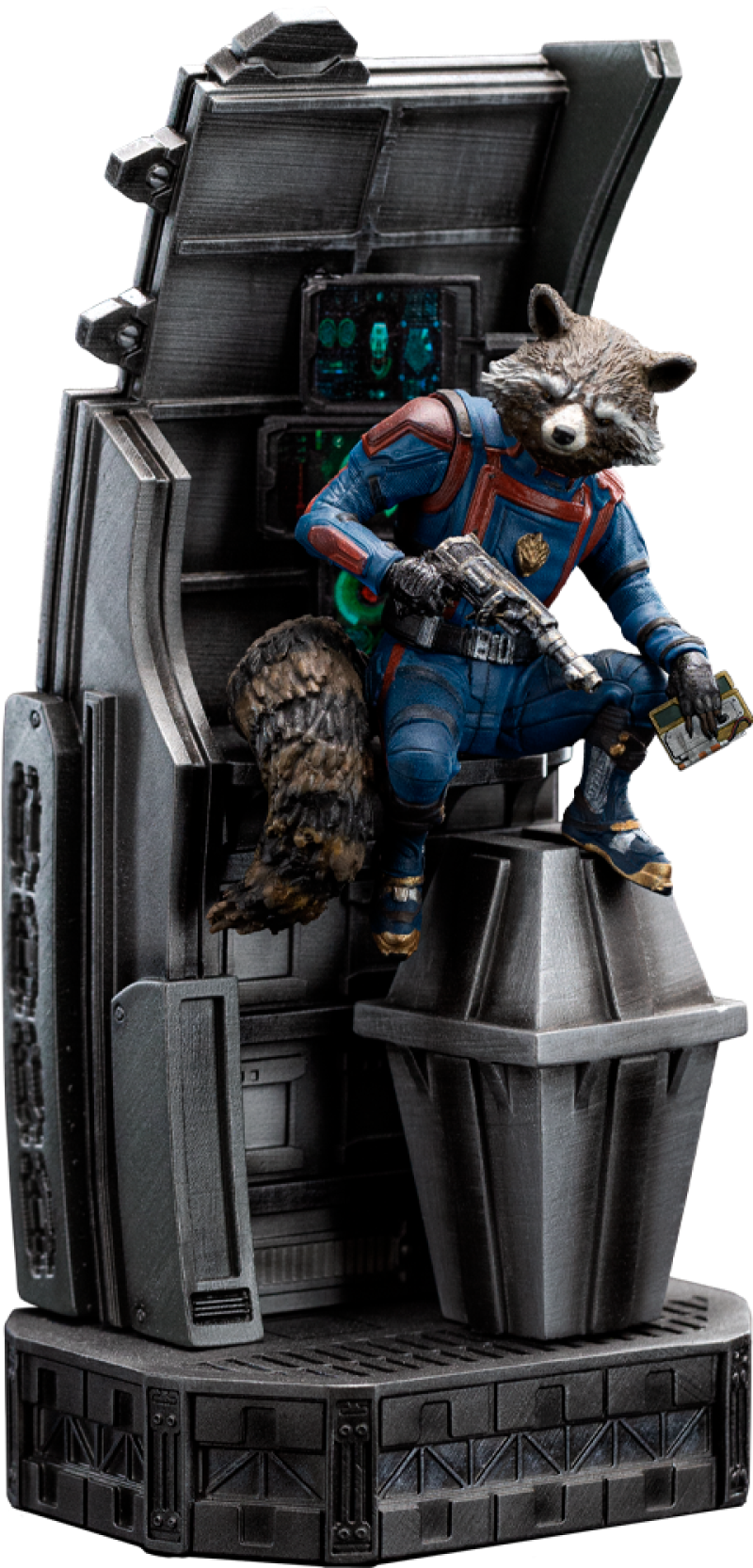 Rocket Raccoon 1:10 Scale Statue by Iron Studios